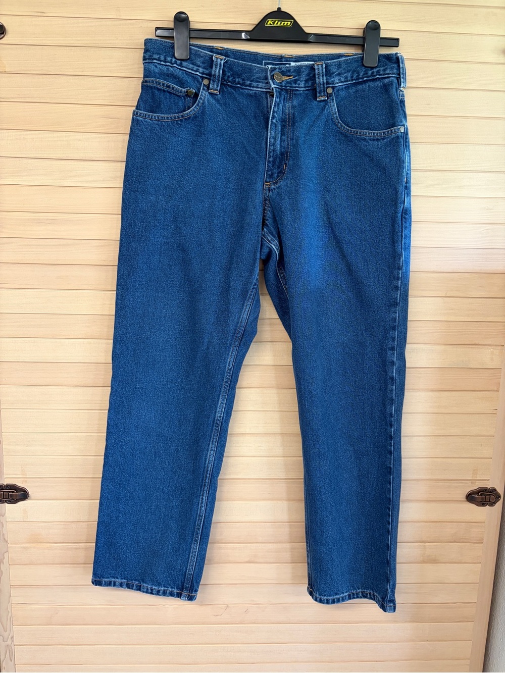 Carhartt Men's Relaxed Fit Blue Denim Jeans 34 x 30